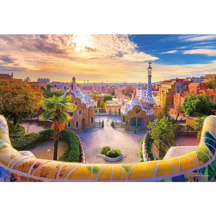 Puzzle Barcelona Park Güell Španělsko 500 dílků YAM-35-35