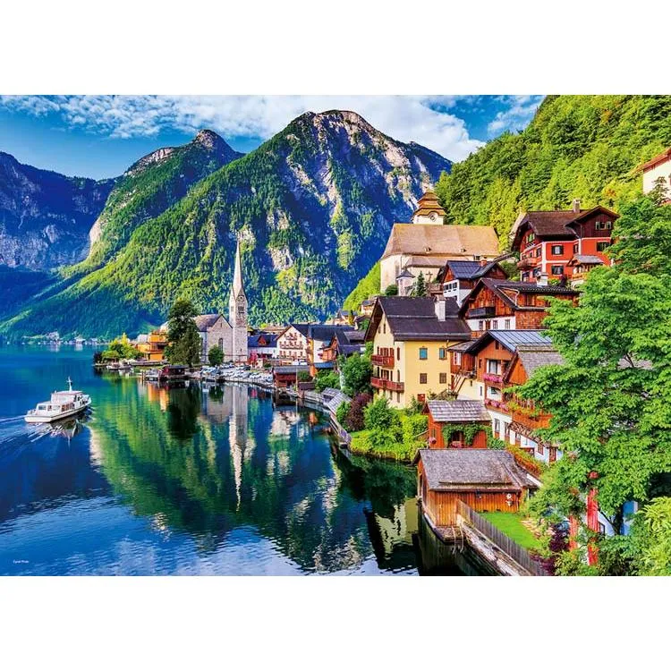Puzzle Krásné jezero Hallstatt Rakousko 500 dílků YAM-05-1072