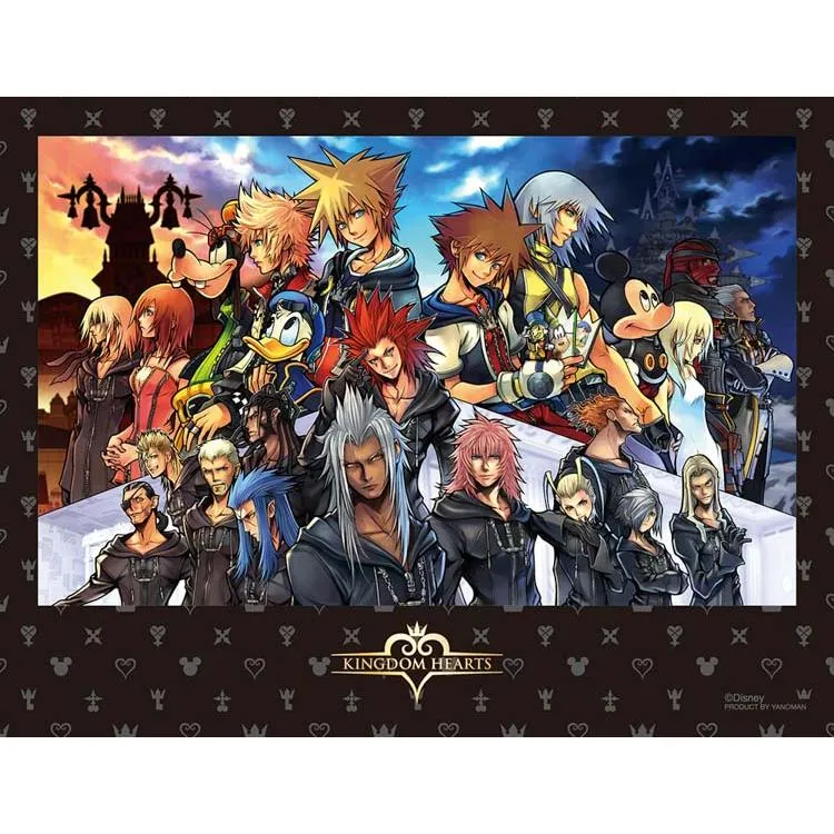 Puzzle Kingdom Hearts II FINAL MIX+ Kingdom Hearts 300 dílků YAM-42-104