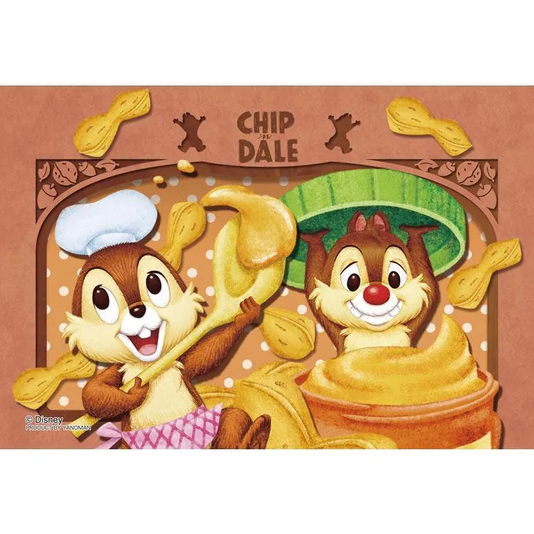 Puzzle Precious Fantasy / Chip & Dale Chip & Dale 70 dílků YAM-97-302