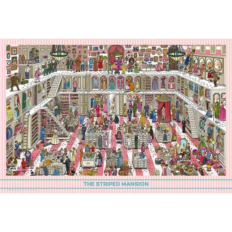 Puzzle Luxusní šatna Hirofumi Kamigaki 1000 dílků YAM-10-1417