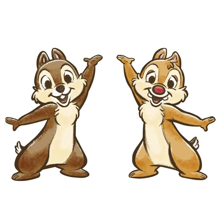 Puzzle Silueta - Chip & Dale - Chip & Dale 266 dílků YAM-31-07