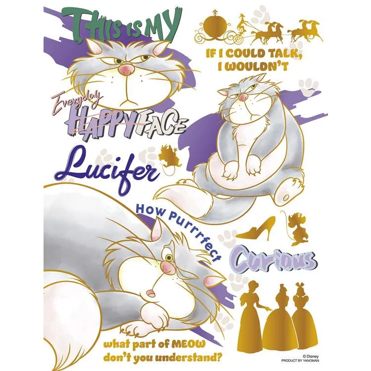 Puzzle Barevné zlato / Lucifer Popelka 300 dílků YAM-42-120
