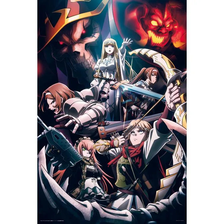 Puzzle Overlord Movie: Svaté království Arc Overlord 1000 dílků YAM-10-1478