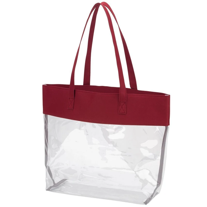 Garnet Clear Tote - Personalized