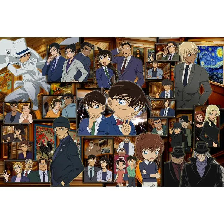 Puzzle Řešení záhad Puzzle Detektiv Conan Muzeum záhad Detektiv Conan 1000 dílků YAM-10-1493