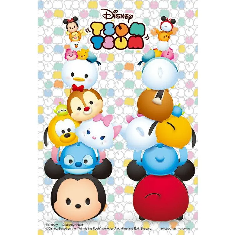 Puzzle Tsum Tsum – všechny postavy Disney [CP-MM] 70 kusů YAM-97-73