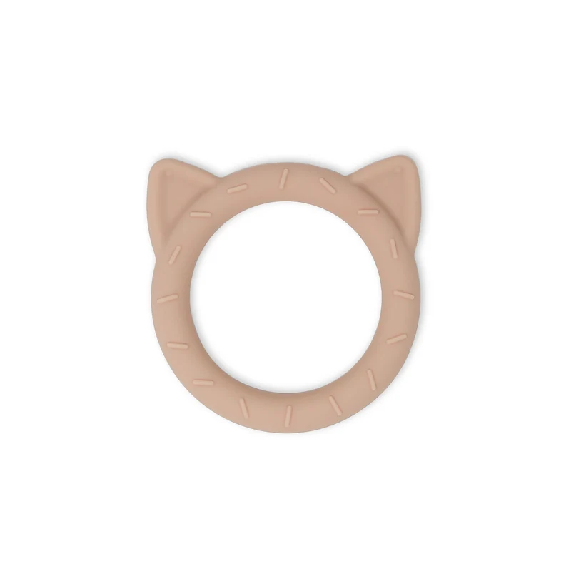 Anneau De Dentition Chat Rose Mushie