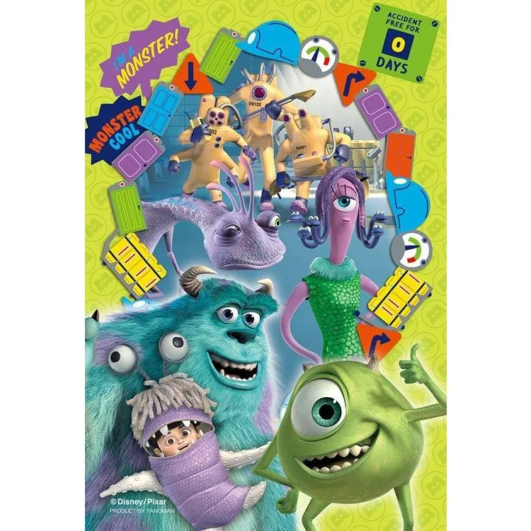 Puzzle Štěstí - rám - Příšerky - Příšerky s.r.o. 70 dílků YAM-97-265