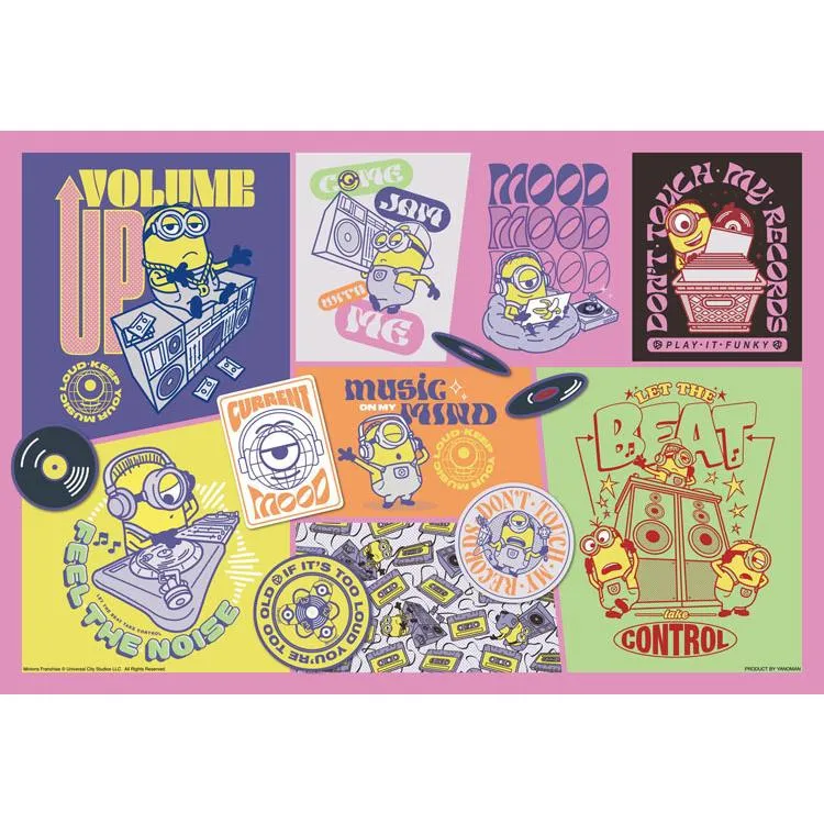 Puzzle Play It Funky Minions 300 dílků YAM-03-958 YANOMAN