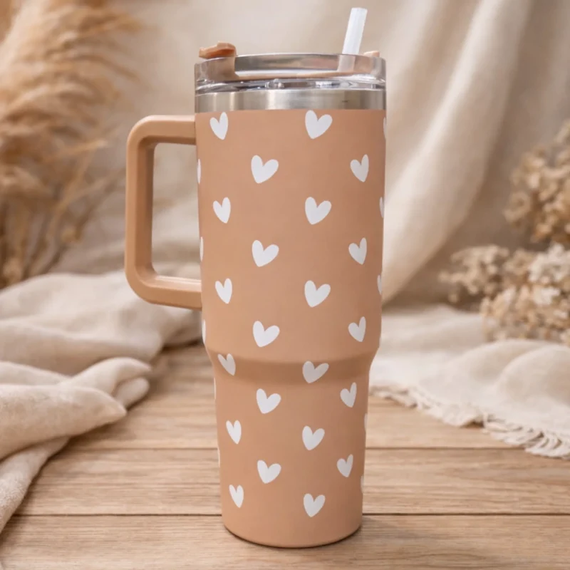 Gourde 1,2L - Coeurs