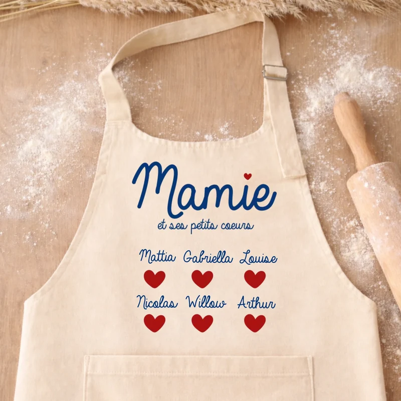 Tablier - Mamie Coeurs