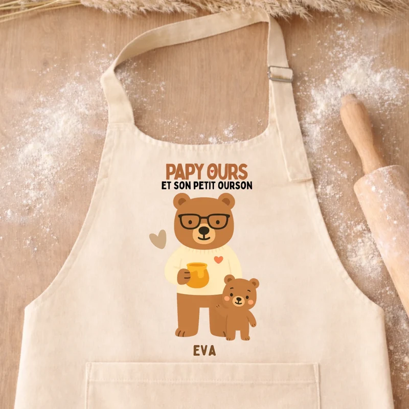 Tablier - Papy Ours