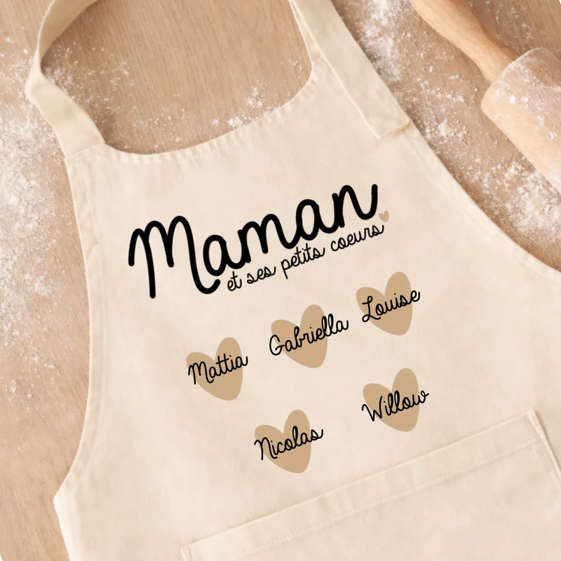 Tablier - Maman coeur