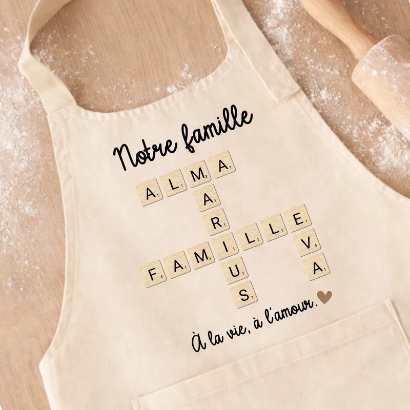 Tablier - Scrabble