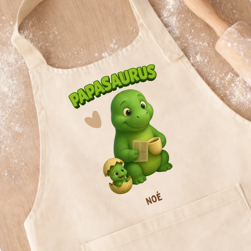 Tablier -PapaSaurus