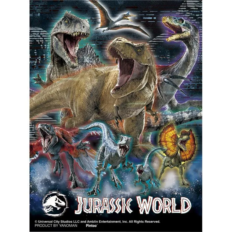 Puzzle Sběr dinosaurů v Jurském světě 150 dílků YAM-2308-70 YANOMAN