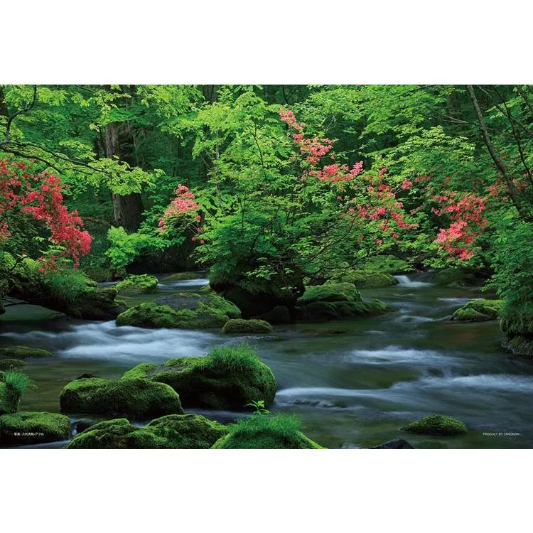 Puzzle Osvěžující Oirase Stream Aomori 108 dílků YAM-01-2086 YANOMAN