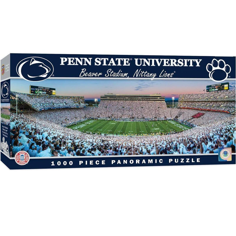 Penn State Panoramic Stadium 1000 Piece Jigsaw Puzzle