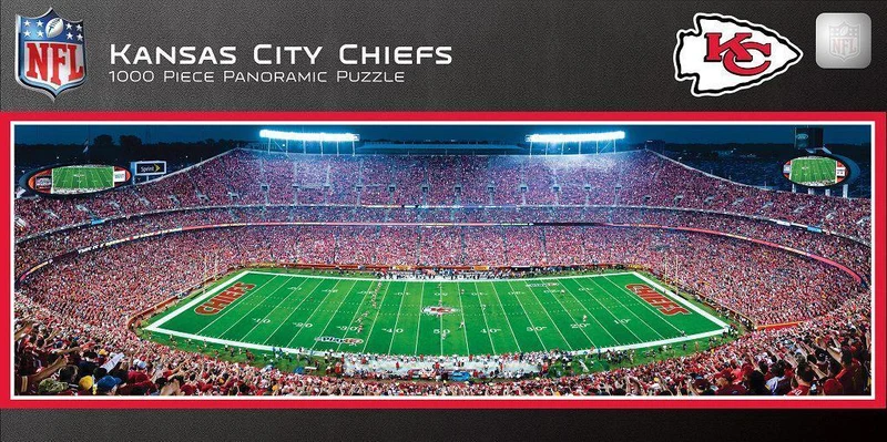 Kansas City Chiefs Stadium 1000 Piece Jigsaw Puzzle