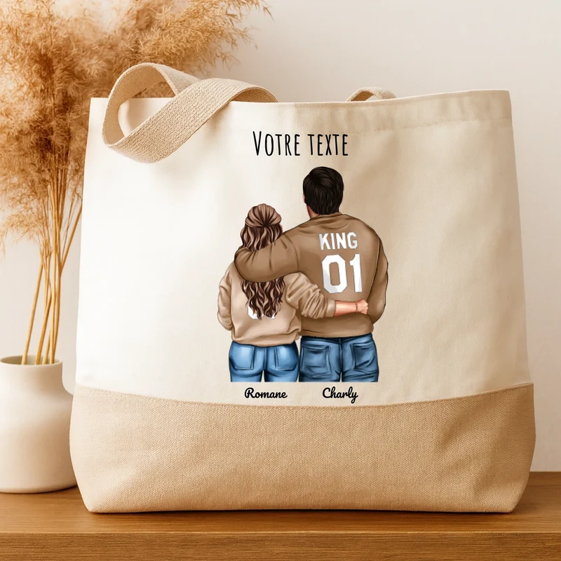 Tote Bag - Queen & King
