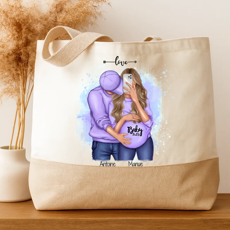 Tote Bag - Baby is coming