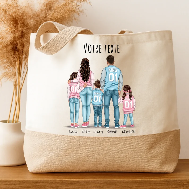 Tote Bag - Happy Family