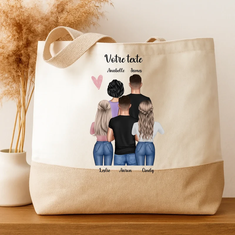 Tote Bag - Big family