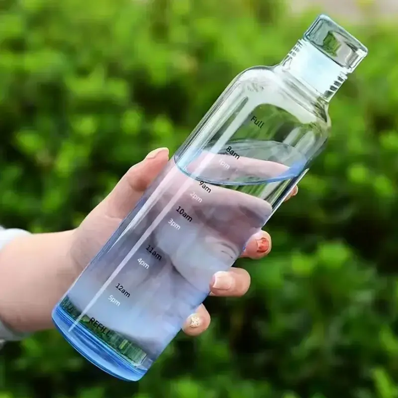 Gourde Marqueur De Temps Bleu 700ml