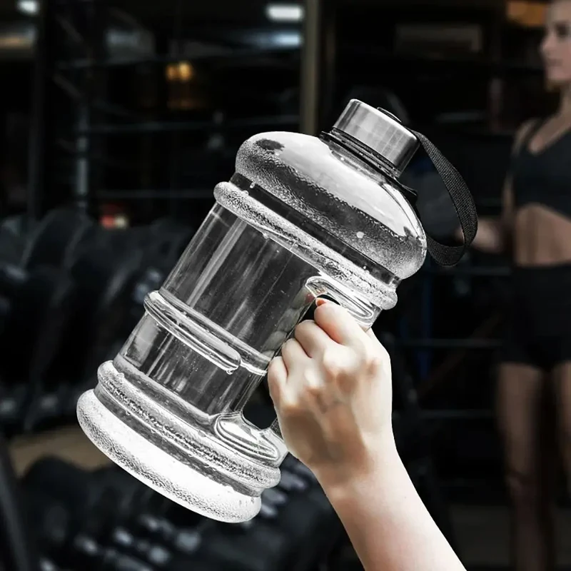 Bidon d'Eau Sport Transparent 2L