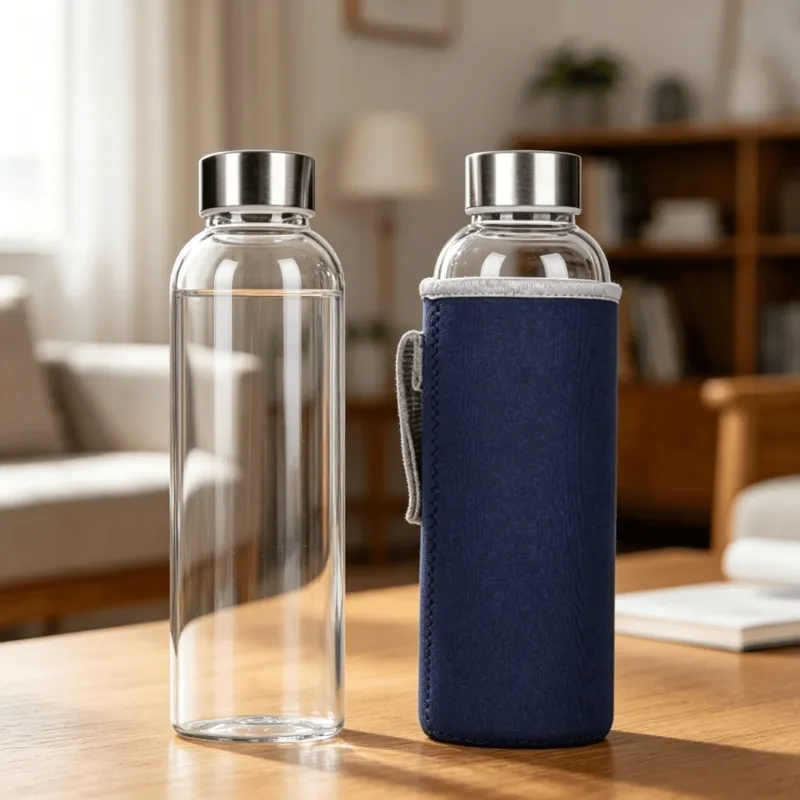 Gourde En Verre Transparent 360ml