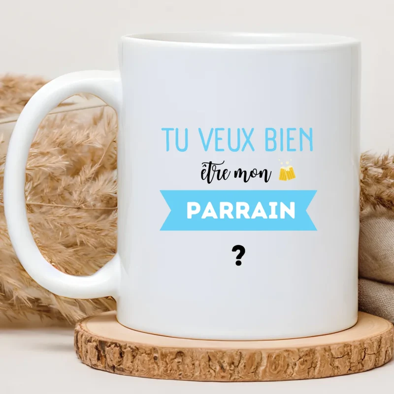Tu veux bien être mon parrain ?