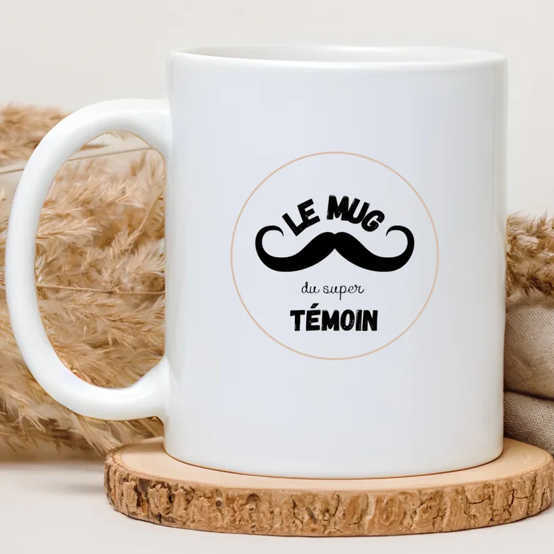 Le mug du super témoin