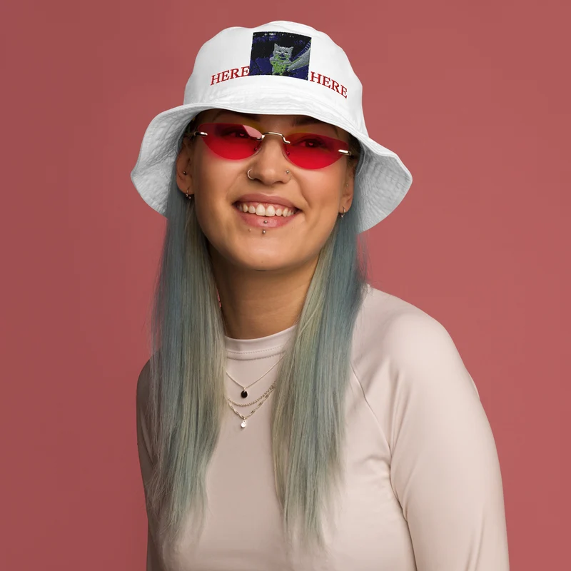 🧢 Bob Bio Personnalisé (Organic Bucket Hat) – Style Tendance & Planète ! 🌿☀️