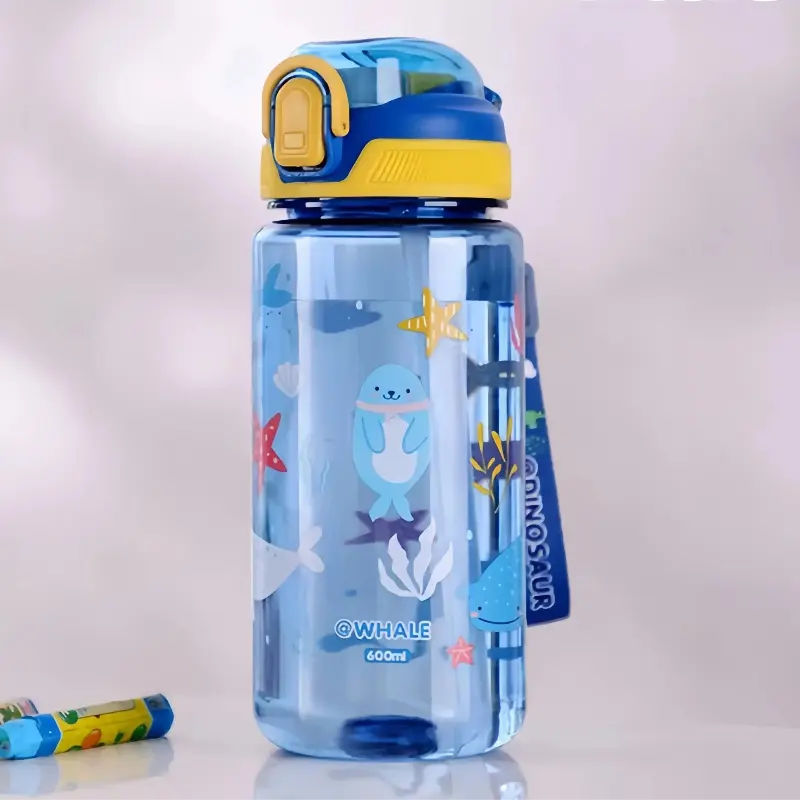 Gourde En plastique Gourde Enfant Transparente 600 ml