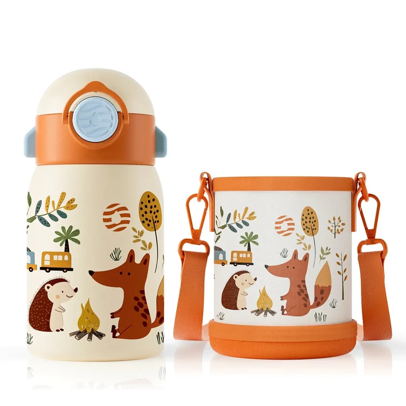 Gourde Enfant Isotherme Renard 400ml