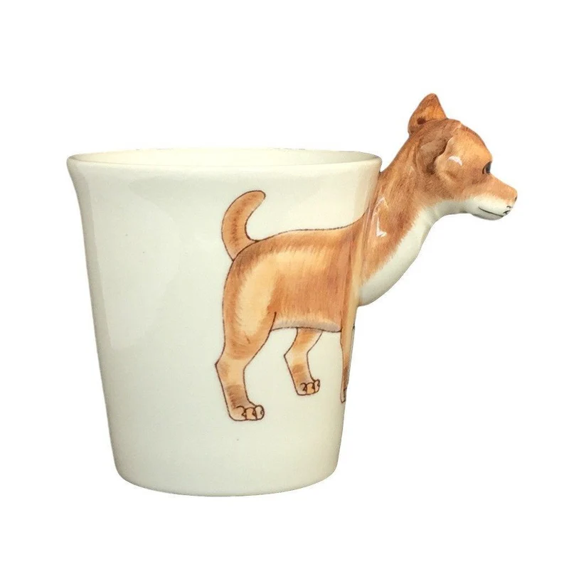 Chihuahua Hand Painted Coffee Mug