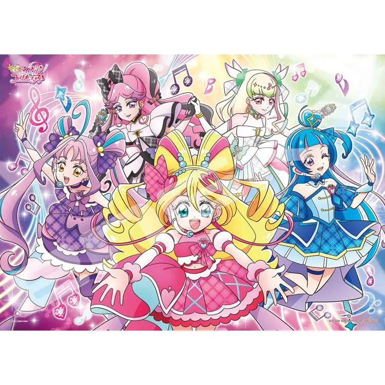 Puzzle Ty a idol Precure♪ Proměňte podporu v sílu Precure – 300 dílků, ENS-300-L595
