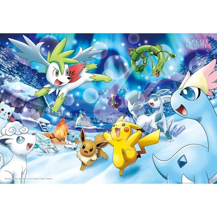 Puzzle Tajemný Aurora Pokémon – 1000 dílků, ENS-1000T-125