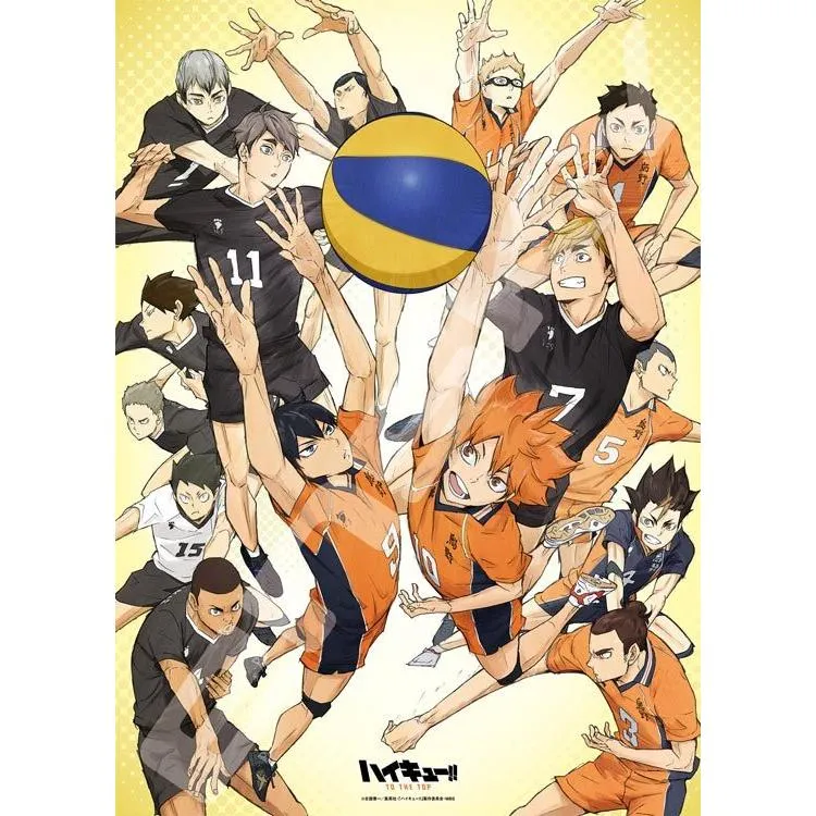 Puzzle NA VRCHOL Úvodní stránka!! Haikyu!! – 1000 dílků, ENS-1000c-09