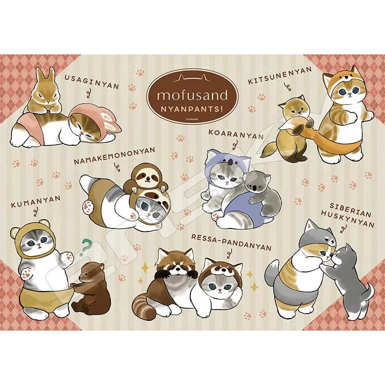 Puzzle Nyan Pants! Mofusand – 500 dílků, ENS-500-722