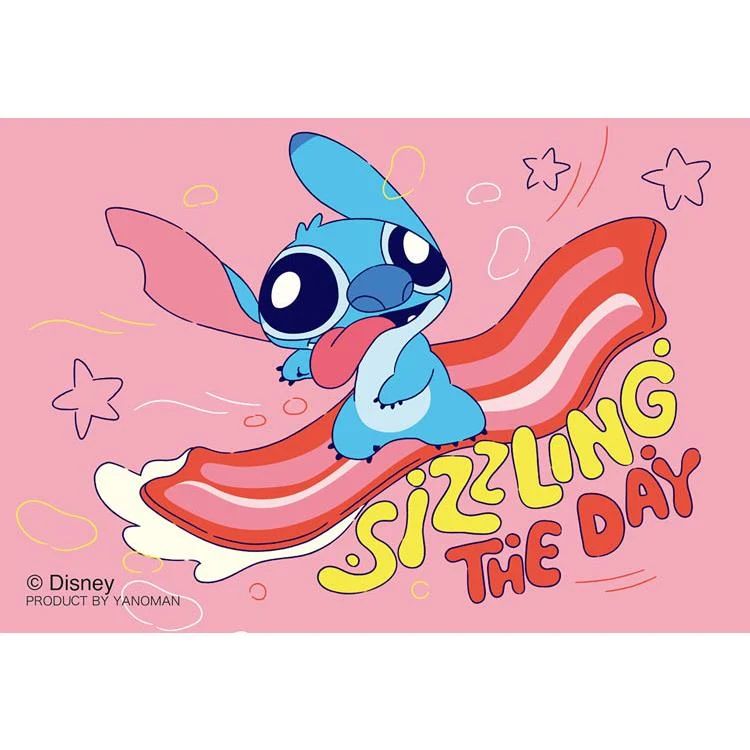 Puzzle Food Rush / Stitch Bacon Lilo & Stitch 70 dílků YAM-70-52 YANOMAN