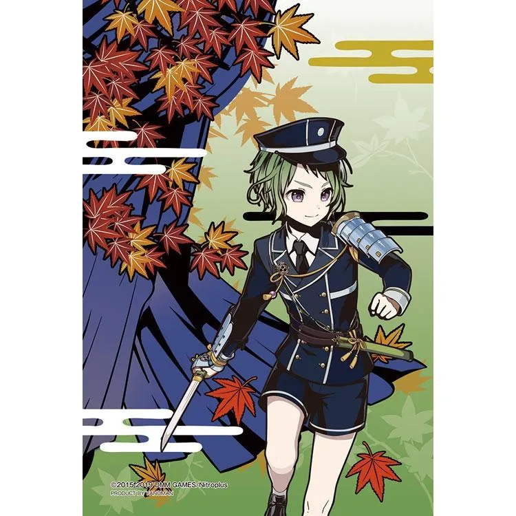 Puzzle Mouri Toushirou Červené listy a modré Tanzaku Touken Ranbu 70 dílků YAM-97-213 YANOMAN