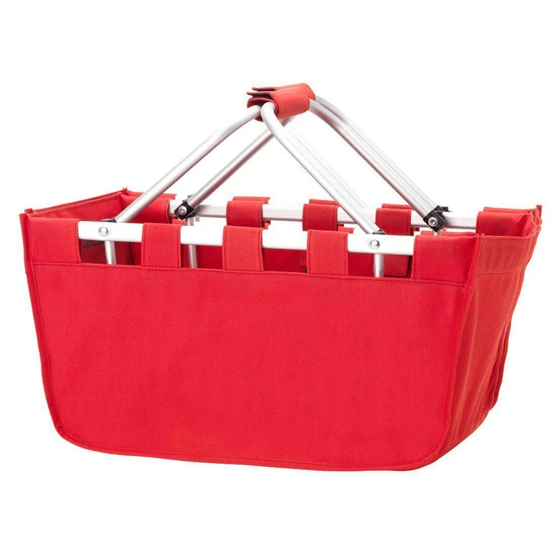 Red Market Tote - Personalized