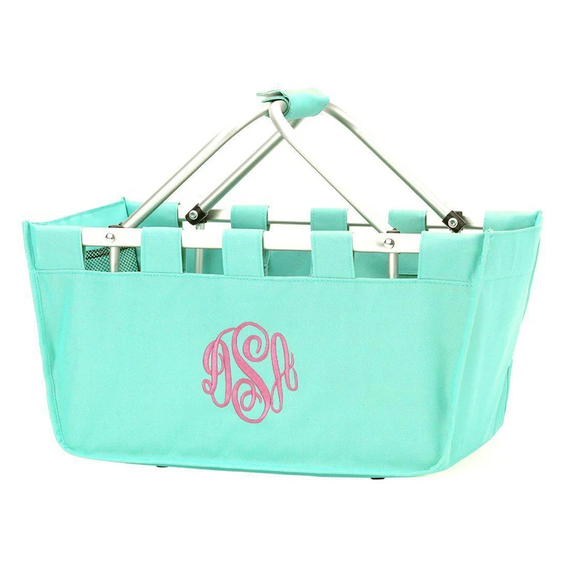 Mint Market Tote - Personalized