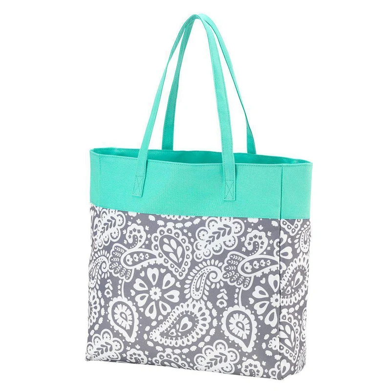 Parker Paisley Tote - Personalized