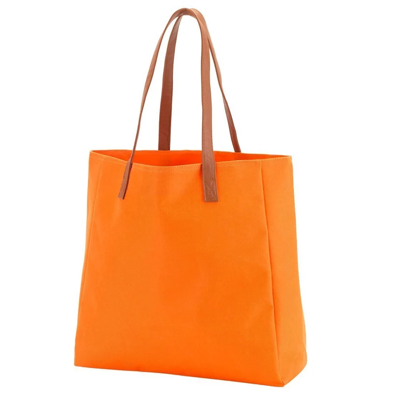 Orange Tote - Personalized