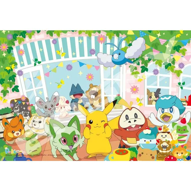 Puzzle Pikachu Café Party Pokémon – 108 dílků, ENS-108-L791