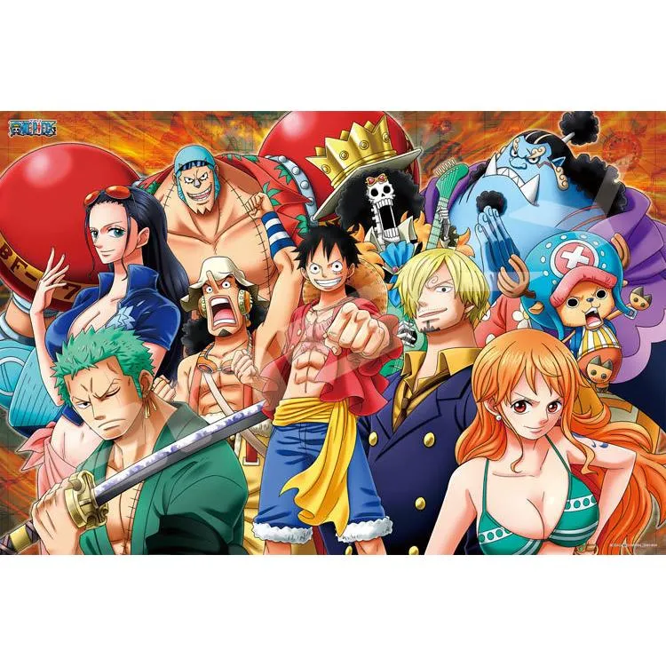 Puzzle Pirát „Straw Hat Crew“ Jednodílné – 1000 dílků, ENS-1000-587