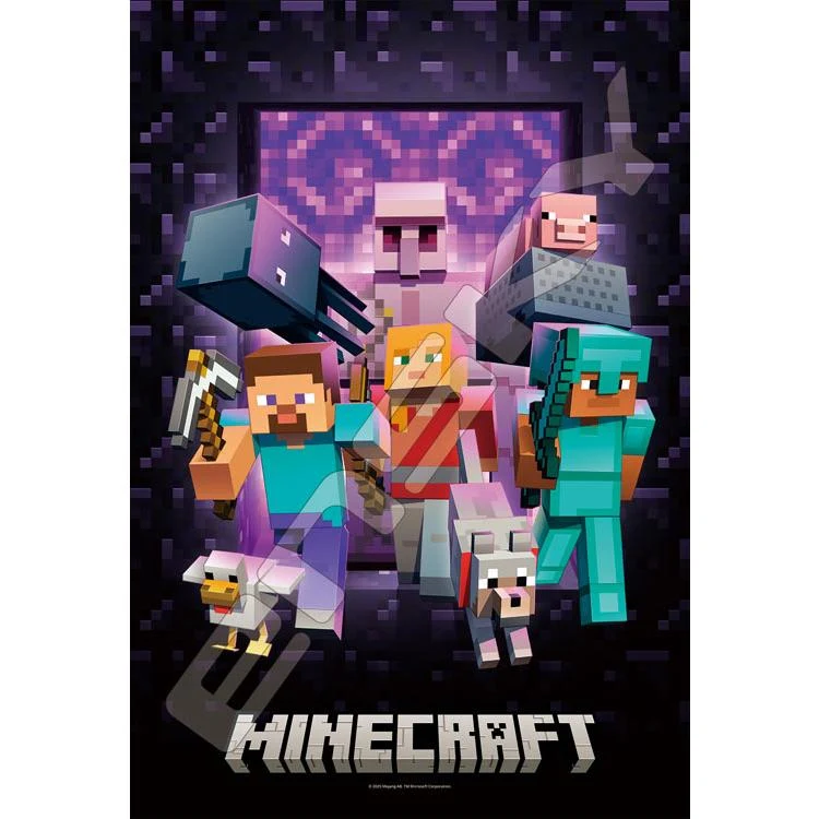 Puzzle Tvoř, Prozkoumej, Přežij Minecraft – 300 dílků, ENS-300-3166